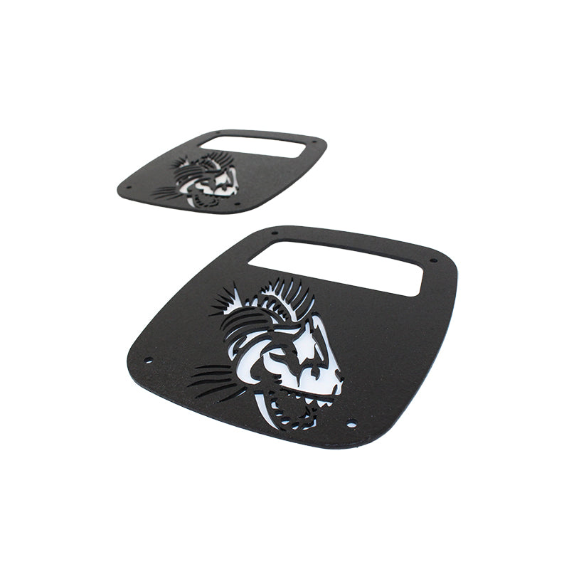 Jeep-Wrangler-Cj-Yj-Tj-Tail-Light-Covers---Black-Textured-Powdercoat