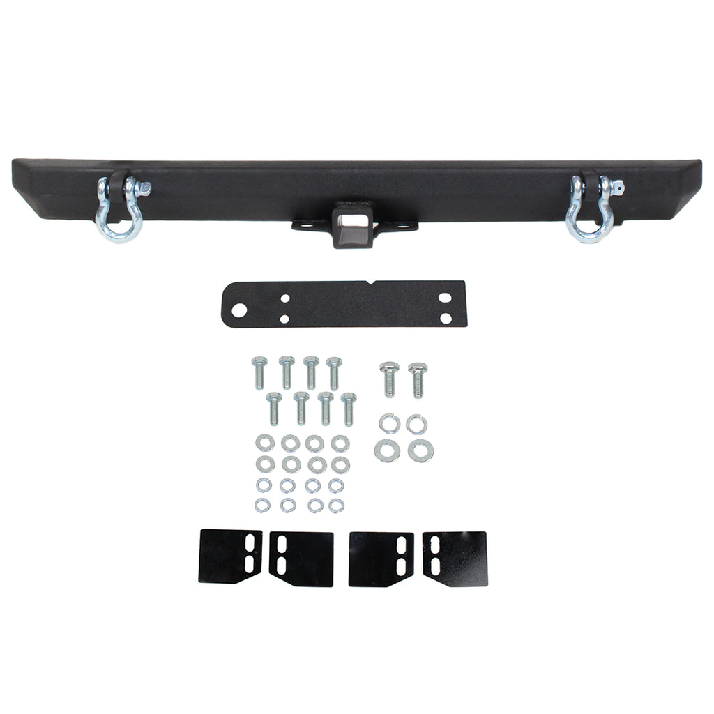 Jeep-YjTj-Rear-Bumper-With-Receiver-For-87-06-Yj-Wrangler-Tj-Wrangler-Fishbone-Offroad