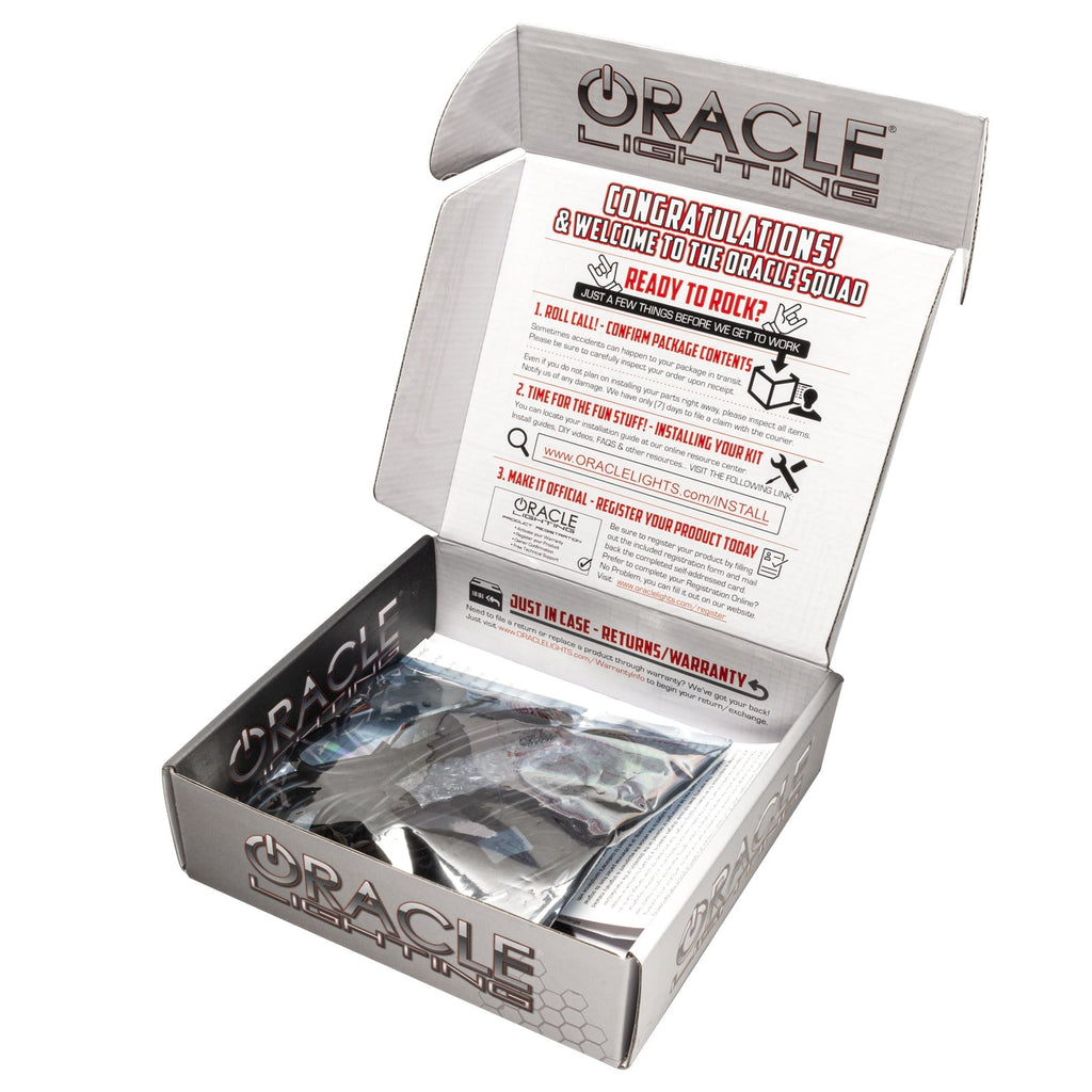 Oracle 2021 Ford Bronco Base Headlight Led Halo Kit - Colorshift - W/ Rf Controller