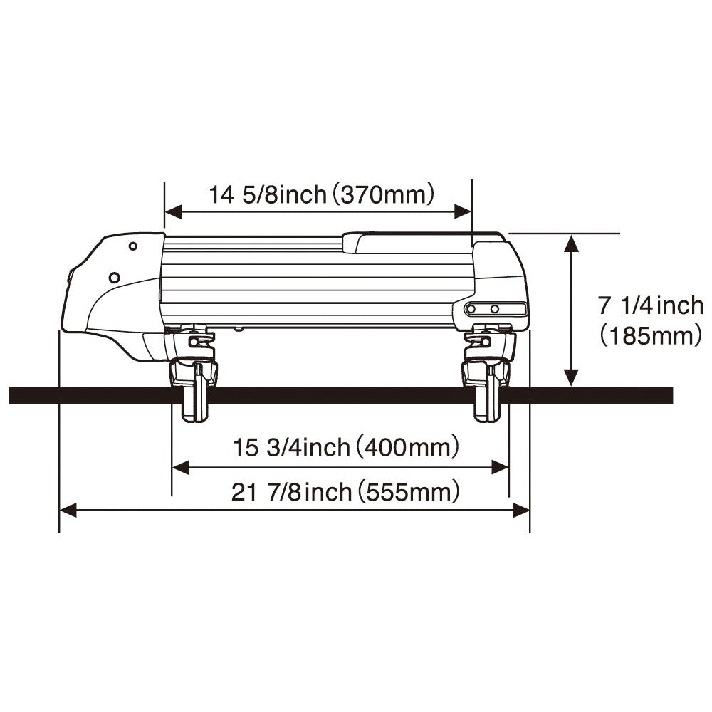 Ski/Snowboard Rooftop Rack - Small