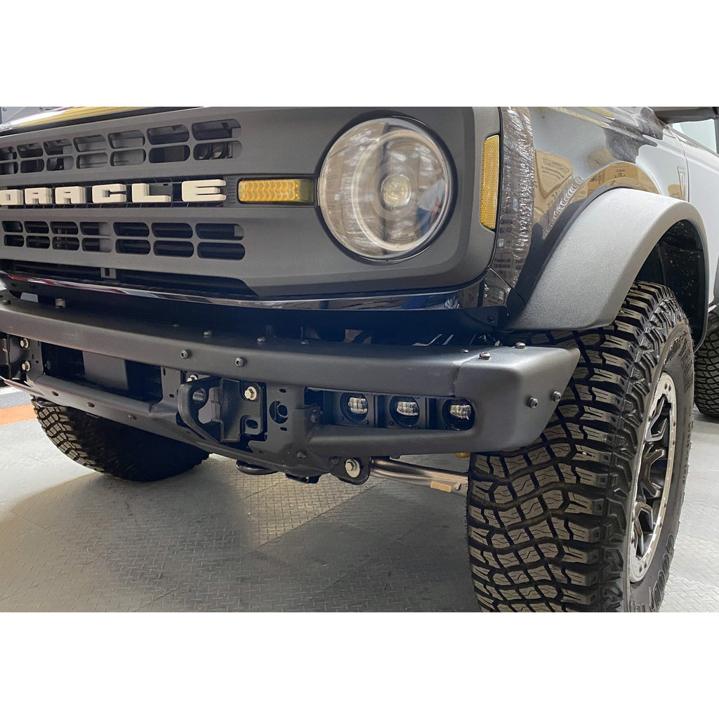 Triple LED Fog Light Kit For Steel Bumper