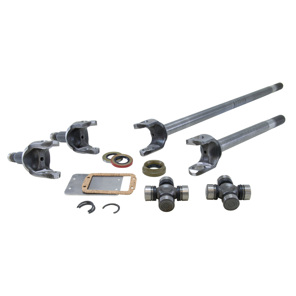 Yukon-Gear-Front-4340-Chrome-Moly-Axle-Replacement-Kit-For-74-79-Wagoneer-(Disc-Brakes)